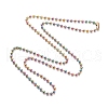 Ion Plating(IP) 304 Stainless Steel Ball Chain Necklaces X-NJEW-L149-B04-M-2