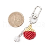 Glass Sead Beads Loom Pendant Decorations HJEW-MZ00147-3