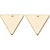 Brass Charms KK-BC0005-23G-1