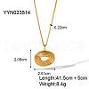 Eye Stainless Steel Pendant Necklaces for Women JD1980-2-3