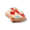 Vehicle Theme Opaque Resin Cabochons RESI-C056-03D-2