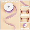 Nylon Pleated Elastic Mesh Lace Ribbon OCOR-WH0086-96C-4