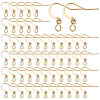 SUNNYCLUE 100Pcs 304 Stainless Steel French Earring Hooks STAS-SC0004-63G-1