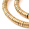Electroplated Synthetic Non-magnetic Hematite Beads Strands G-H027-G01-02-4