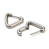 Tarnish Resistant Stainless Steel Huggie Hoop Earrings EJEW-E602-01P-2