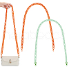 WADORN 2Pcs 2 Colors Acrylic Curban Chain Bag Straps FIND-WR0008-64-1