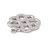 Non-Tarnish 201 Stainless Steel Pendants STAS-K242-07P-3