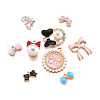 Alloy Enamel Pendants ENAM-TA0002-10-5