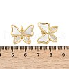 Brass Micro Pave Cubic Zirconia Pendants KK-U058-08G-04-3