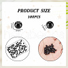 Unicraftale 100Pcs 304 Stainless Steel Beads FIND-UN0016-07A-3