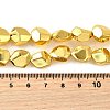 Electroplate Glass Beads Strands EGLA-V001-06A-4