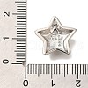 Rack Plating Brass Micro Pave Cubic Zirconia Pendants KK-I722-05P-P-3