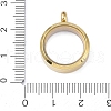 Ion Plating(IP) 304 Stainless Steel Pendants STAS-D097-05A-G-4