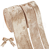 BENECREAT 15 Yards 3 Styles Polyester Single Face Velvet Ribbons SRIB-BC0001-31A-1