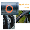 SUPERFINDINGS 5 Styles Rubber Bicycle Tire Repair Patch FIND-FH0009-71-5