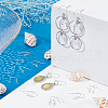   12 Parirs 6 Style Sterling Silver Earring Hooks FIND-PH0017-81-5