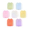 UV Plating Opaque Acrylic Beads OACR-T028-52-1