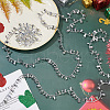 Acrylic Diamond Beaded Trim OCOR-WH0067-73B-4