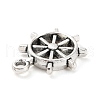 Tibetan Style Alloy Pendants PALLOY-P293-064AS-2