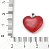 304 Stainless Steel Enamel Pendants STAS-Q350-19P-4