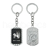 Alloy Enamel Keychain KEYC-YW00022-07-1