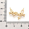 Brass Micro Pave Cubic Zirconia Chandelier Components Links KK-N263-37G-3