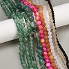 Natural Mixed Gemstone Beads Strands G-F591-22-6