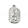 Anti-Tarnish 304 Stainless Steel Pendants STAS-L022-444P-1