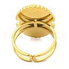 Natural Tiger Eye Finger Rings RJEW-Q822-53G-02-3