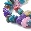 Synthetic Turquoise Beads Strands G-P332-24C-3