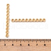 Brass Multi-Strand Links KK-S376-02G-3