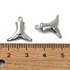 Non-Tarnish 304 Stainless Steel Pendants STAS-L024-017P-3