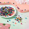 Craftdady 500Pcs 20 Colors Transparent Glass Beads Strands GLAA-CD0001-14B-6