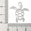 Non-Tarnish 304 Stainless Steel Pendants STAS-B056-10P-05-3