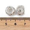 Beass Rhinestone European Beads KK-U071-01S-3
