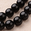 Polished Round Grade A Shell Pearl Bead Strands X-BSHE-M027-6mm-08-1