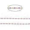Enamel Oval Link Chains CHC-K014-10G-05-2