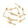 Brass Cup Peg Bails KK-WH0047-17-1
