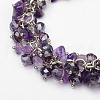 Trendy Women's Gemstone Bracelets BJEW-JB01569-02-2