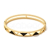 Adjustable Vacuum Plating 304 Stainless Steel Bangles BJEW-F474-27G-2