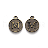 Alloy Pendant Cabochon Settings PALLOY-N156-01M-AB-2