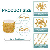  DIY Chain Bracelet Necklace Making Kit CHC-TA0001-07G-3