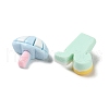Opaque Resin Cabochons CRES-F030-01E-4
