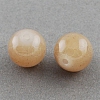 Imitation Jade Glass Beads Strands DGLA-S076-4mm-28-1