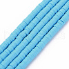 Handmade Polymer Clay Bead Strands X-CLAY-T002-4mm-65-1