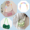 WADORN Transparent Acrylic Chains Bag Handles AJEW-WR0001-89-5