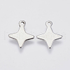 201 Stainless Steel Charms STAS-F139-009P-1