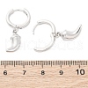 Chili Brass Hoop Earrings EJEW-Q015-17P-5