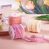 30 Yards 3 Colors Single Face Velvet Ribbon SRIB-TA0001-07-10