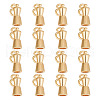 GOMAKERER 16Pcs Brass Charms KK-GO0001-51-1